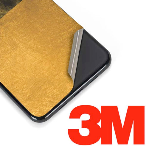 Black and Gold Split Marble Google Pixel 3a Skin